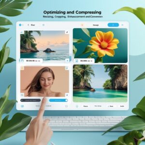 ai photo enhancer image showing tools features