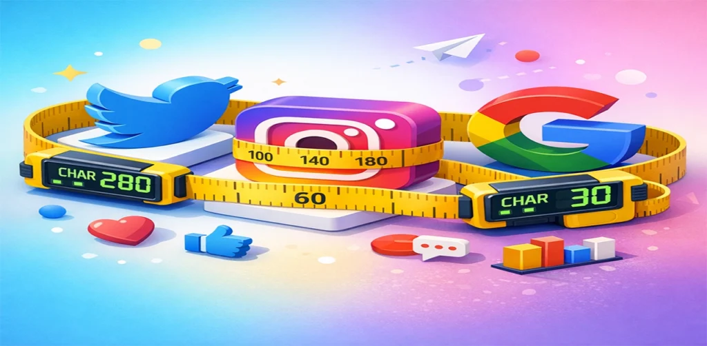 Using an online character counter free to meet SEO and social media character limits